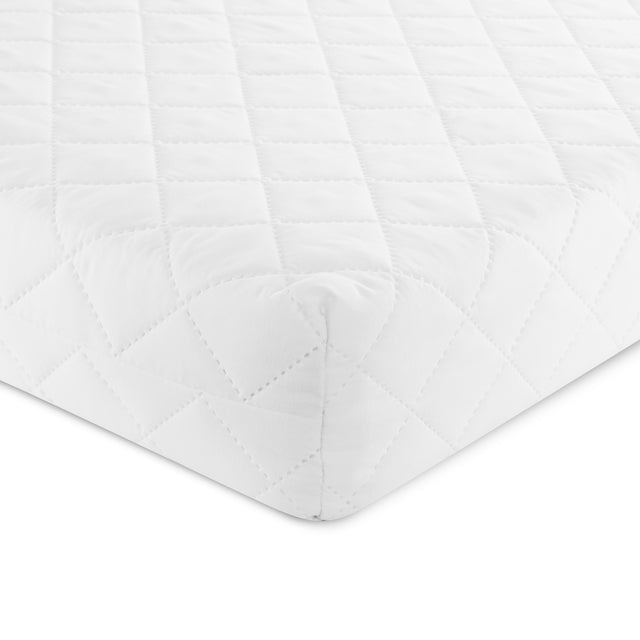 Asher | Cot Bed 120x60cm with drawer & Microfiber Quilted mattress