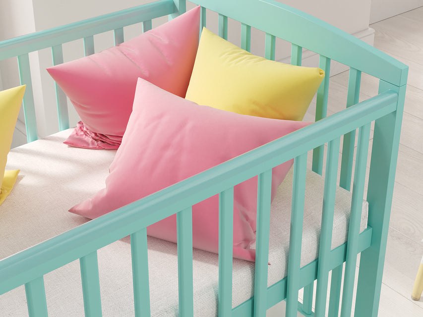JACOB Cot Bed 120x60cm with Drawer & Mattress