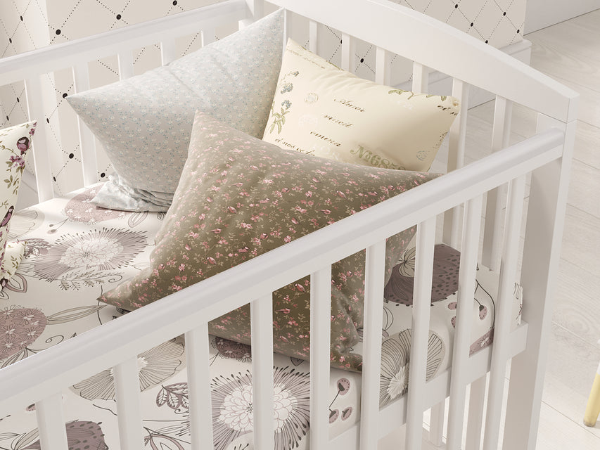 JACOB Cot Bed 120x60cm with Drawer & Mattress