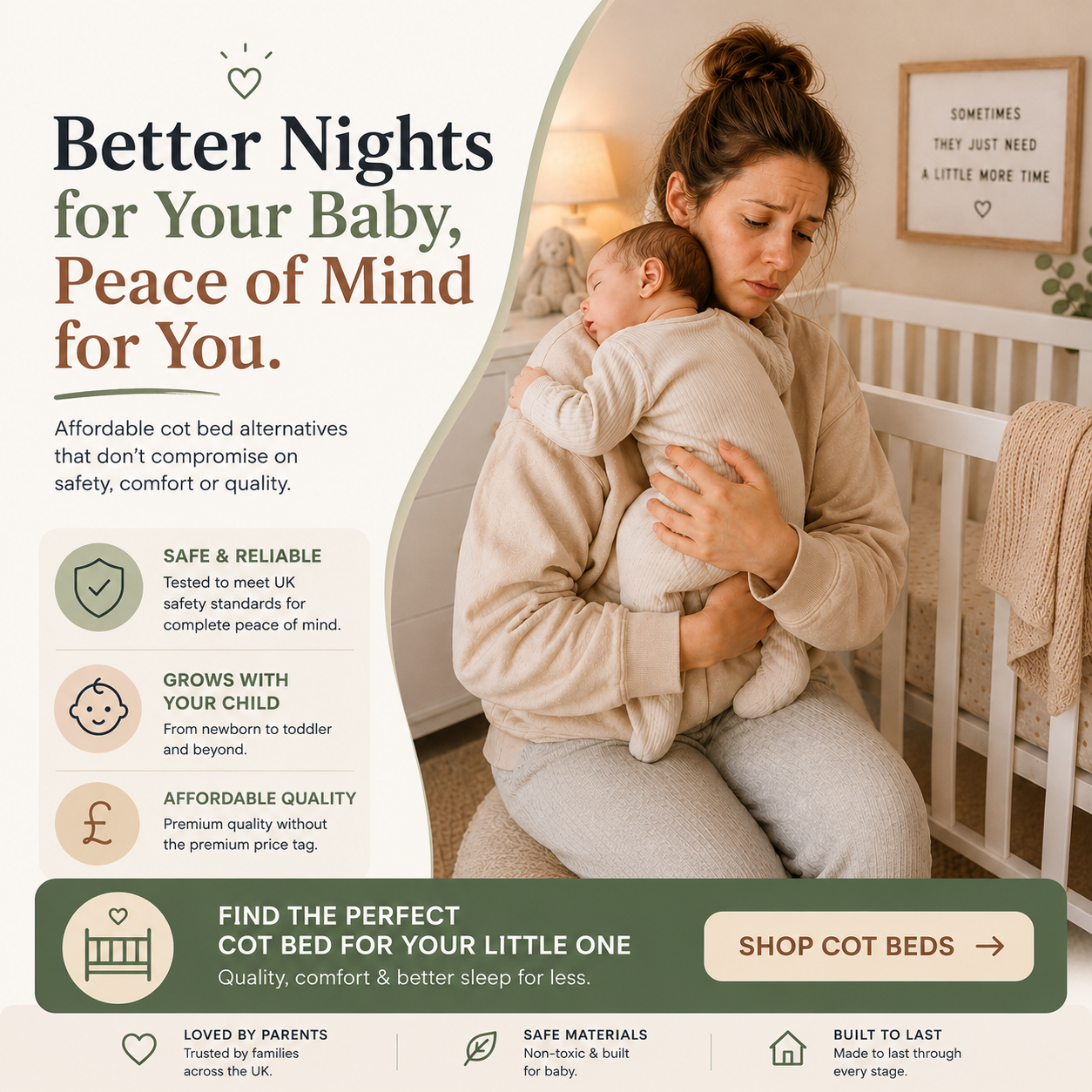 Baby Won’t Sleep in Cot? Here’s What’s Really Going On (and What Actually Helps)