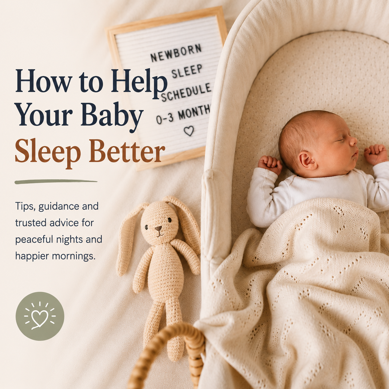 Newborn Sleep Schedule (0–3 Months): What to Expect ? How to Help Your Baby Sleep