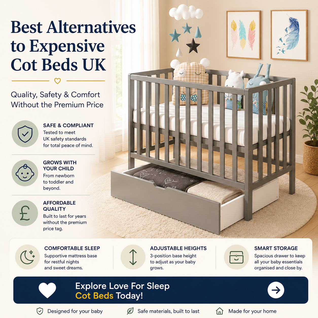 Best Alternatives to Expensive Cot Beds