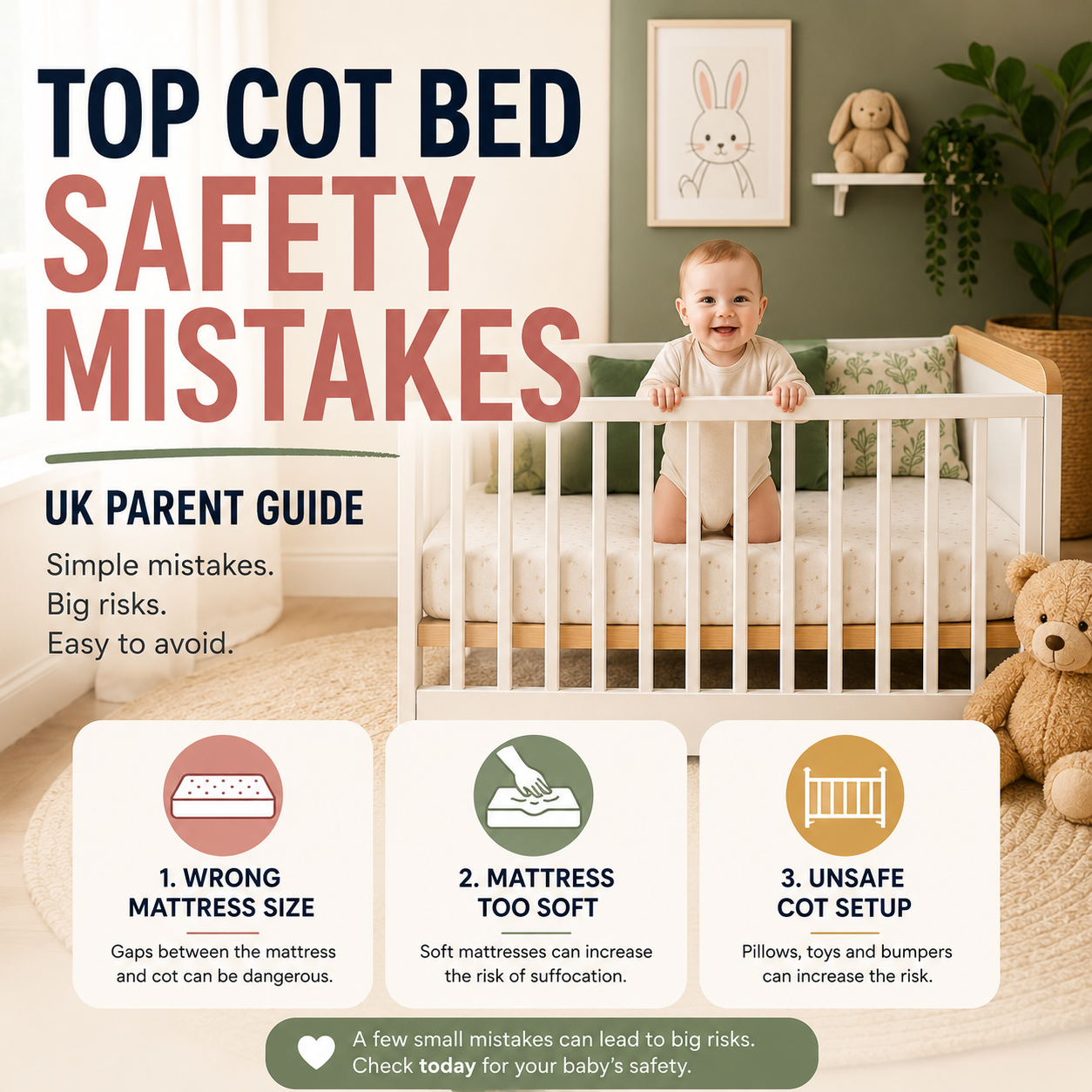 Top Cot Bed Safety Mistakes Parents Make (UK Guide)