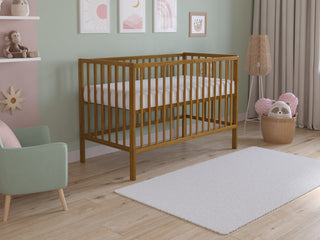 Asher | Cot Bed 120x60cm with Microfiber Quilted mattress