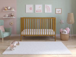 Asher | Cot Bed 120x60cm with Microfiber Quilted mattress