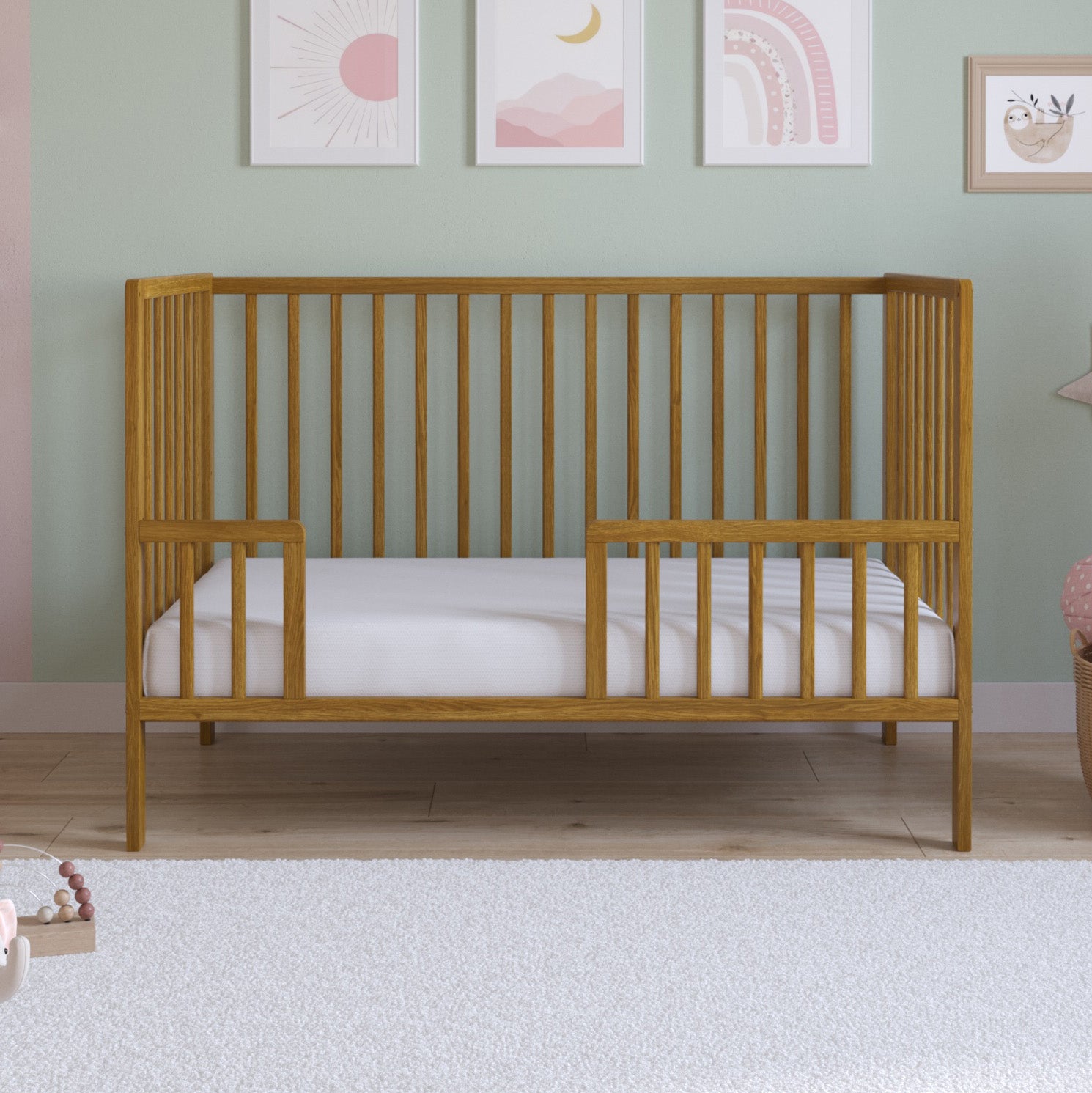 ASHER Cot Bed 120x60cm
