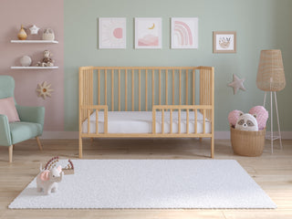 Asher | Cot Bed 120x60cm with Microfiber Quilted mattress