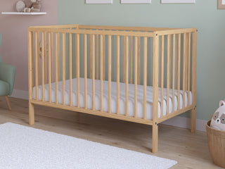Asher | Cot Bed 120x60cm with Microfiber Quilted mattress