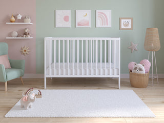 Asher | Cot Bed 120x60cm with Microfiber Quilted mattress