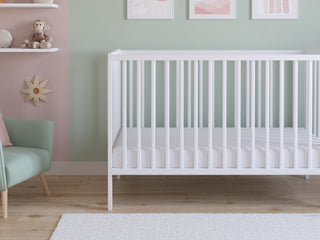 Asher | Cot Bed 120x60cm with Microfiber Quilted mattress