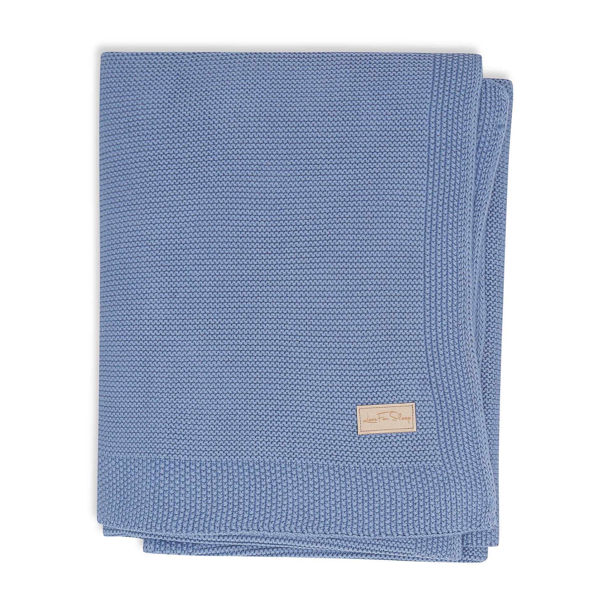 Love For Sleep baby Baby Blanket Denim Cotton Baby Blanket – Ultra Soft Knitted Blanket for Newborns