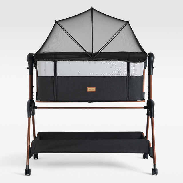 LullaBee | Next To Me Bedside Crib & Baby Co-Sleeper with Mattress