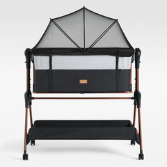 LullaBee | Next To Me Bedside Crib & Baby Co-Sleeper with Mattress