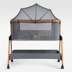 SnooBee | Next To Me Bedside Crib & Baby Co-Sleeper with Mattress