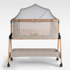 SnooBee | Next To Me Bedside Crib & Baby Co-Sleeper with Mattress