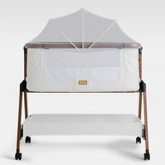 SnooBee | Next To Me Bedside Crib & Baby Co-Sleeper with Mattress