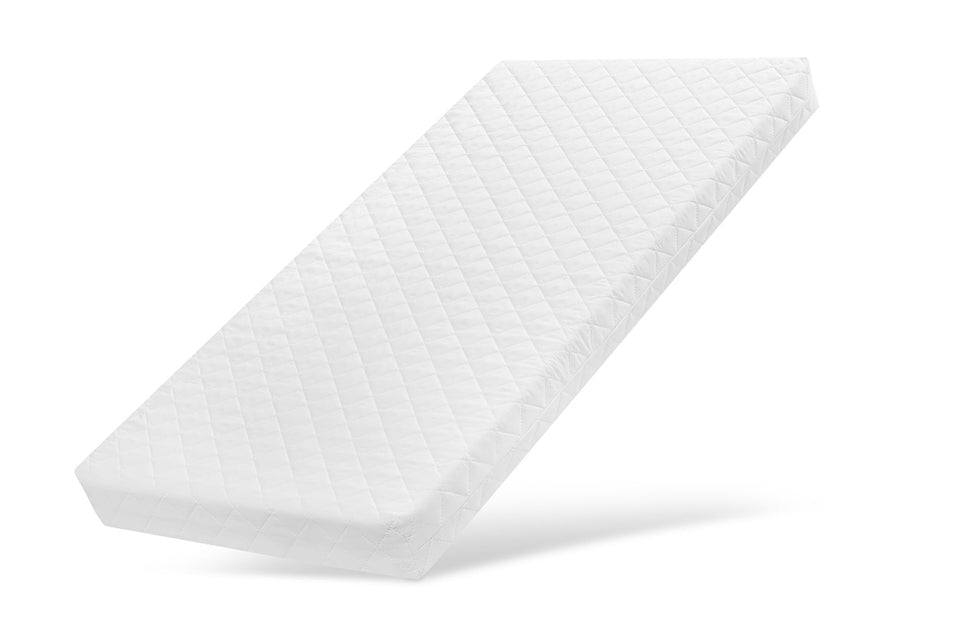 Baby Cot Bed with Drawer and Mattress - LEVI 120x60cm