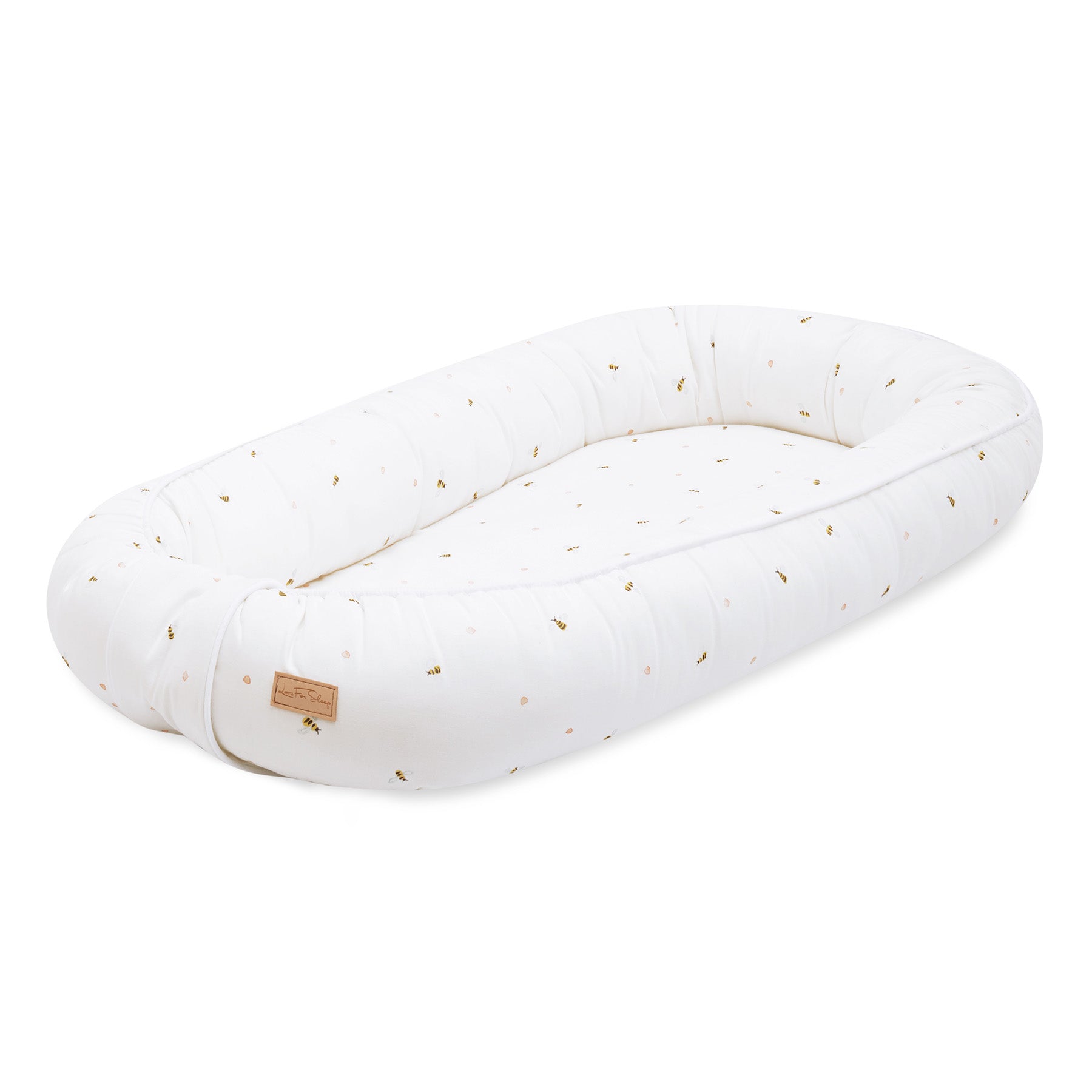 Love For Sleep baby Baby Nest Bees Baby Nest – Soft Cotton Baby Pod & Newborn Lounger (Countryside)