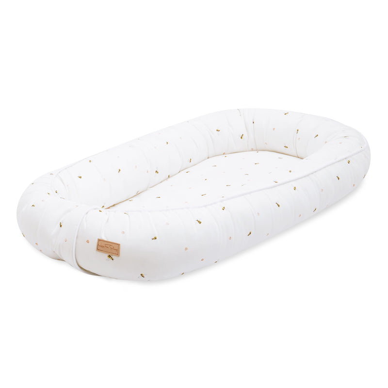 Love For Sleep baby Baby Nest Bees Baby Nest – Soft Cotton Baby Pod & Newborn Lounger (Countryside)