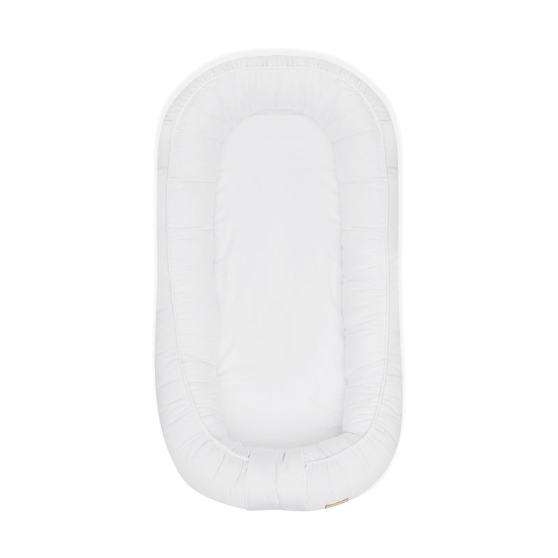 Love For Sleep baby Baby Nest Baby Nest – Soft Cotton Baby Pod & Newborn Lounger (Pure White)