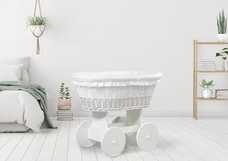 Baby Bassinet - White