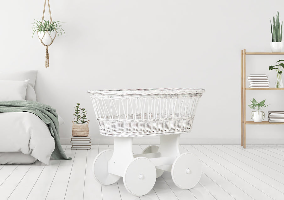 Baby Bassinet - White