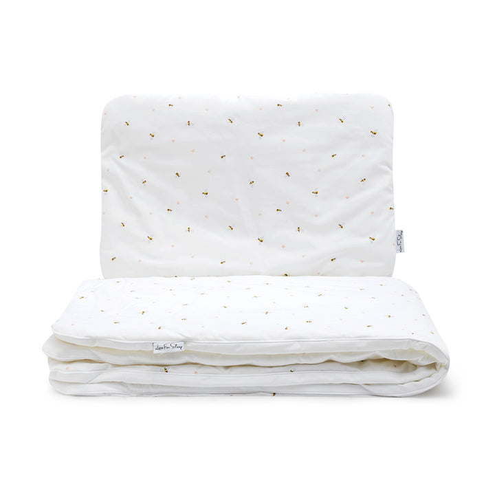Love For Sleep baby Bedding Set Cot Bedding Set with Pillow – 100% Cotton Baby Bedding with Filling (Countryside)