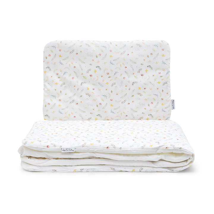 Love For Sleep baby Bedding Set Cot Bedding Set with Pillow – 100% Cotton Baby Bedding with Filling (Countryside)