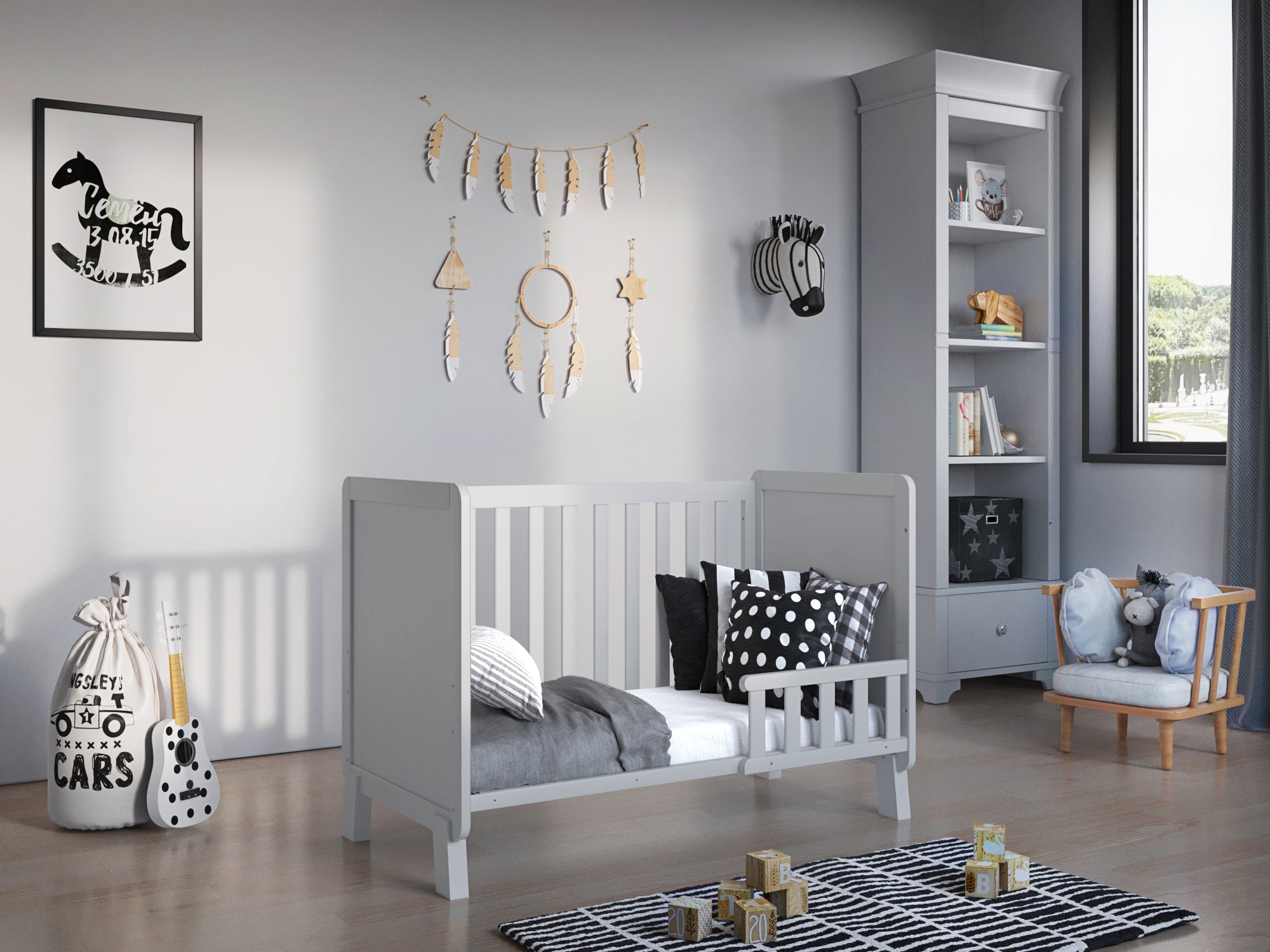 Love For Sleep baby Cot Bed FRANCIS Cot Bed 120x60cm