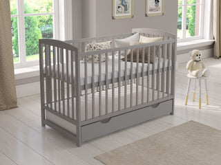 JACOB Cot Bed 120x60cm with Drawer & Mattress