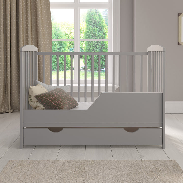 Love For Sleep baby Cot Bed JACOB Cot Bed 120x60cm with Drawer & Mattress