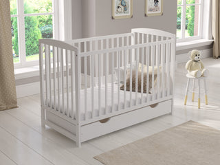 JACOB Cot Bed 120x60cm with Drawer & Mattress