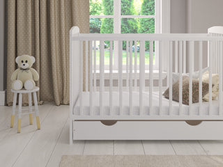 JACOB Cot Bed 120x60cm with Drawer & Mattress