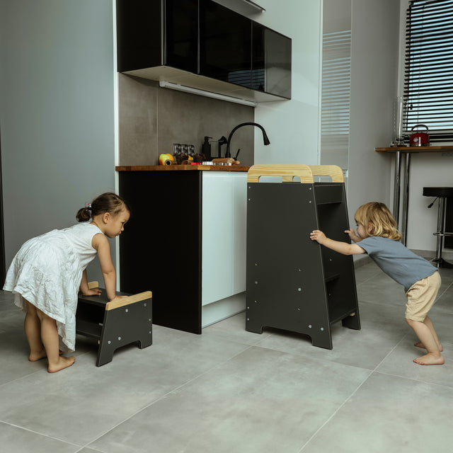 Learning Tower - Kitchen Helper & Step Stool Set