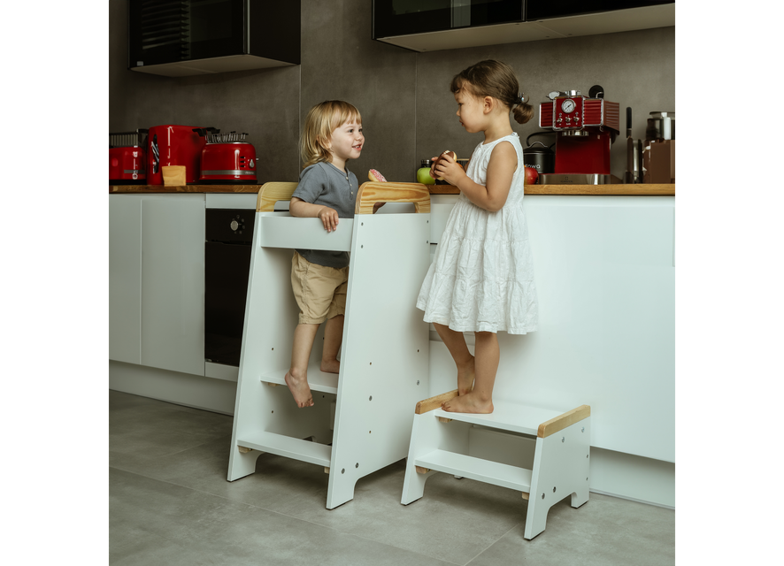 Learning Tower - Kitchen Helper & Step Stool Set