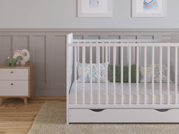 Love For Sleep baby Cot Bed LEVI Cot Bed 120x60cm with Drawer