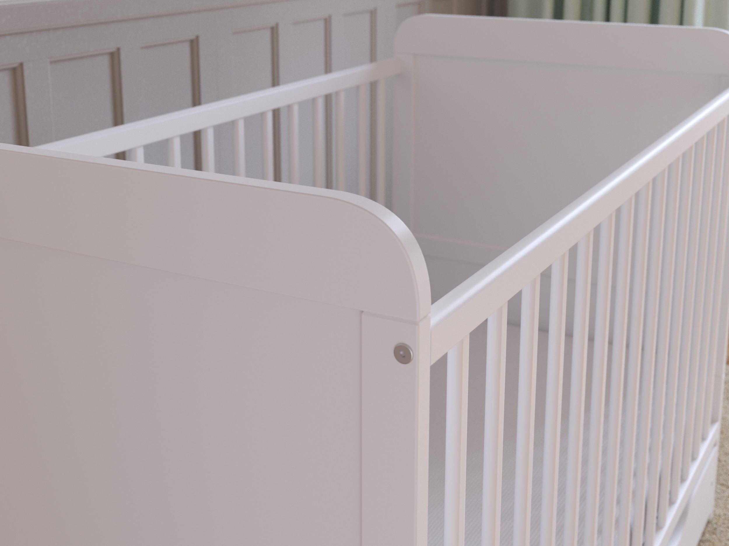 Love For Sleep baby Cot Bed LEVI Cot Bed 120x60cm with Drawer