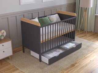 Levi | Cot Bed 120x60cm with drawer