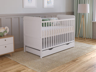 Levi | Cot Bed 120x60cm with drawer