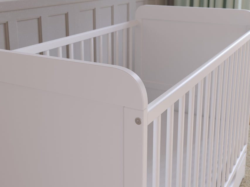 Levi | Cot Bed 120x60cm with drawer