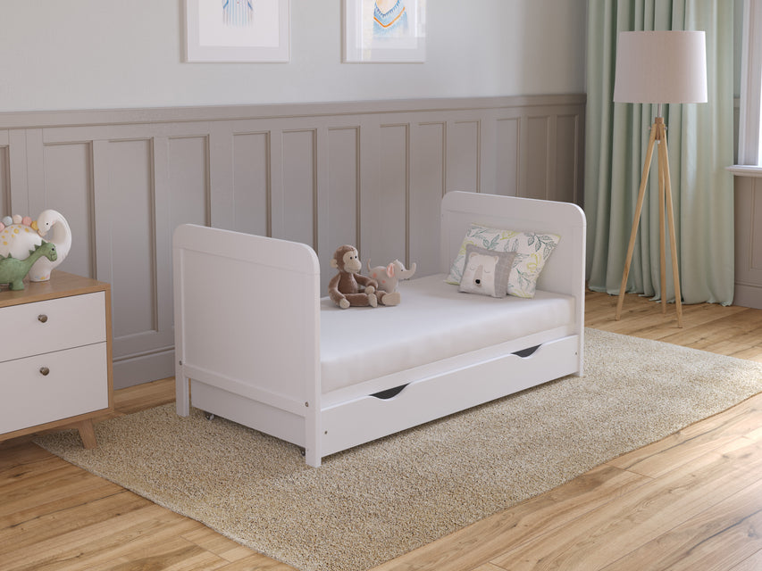 Levi | Cot Bed 120x60cm with drawer