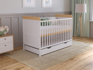 Levi | Cot Bed 120x60cm with drawer