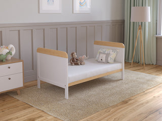 Levi | Cot Bed 120x60cm with Microfiber Quilted mattress