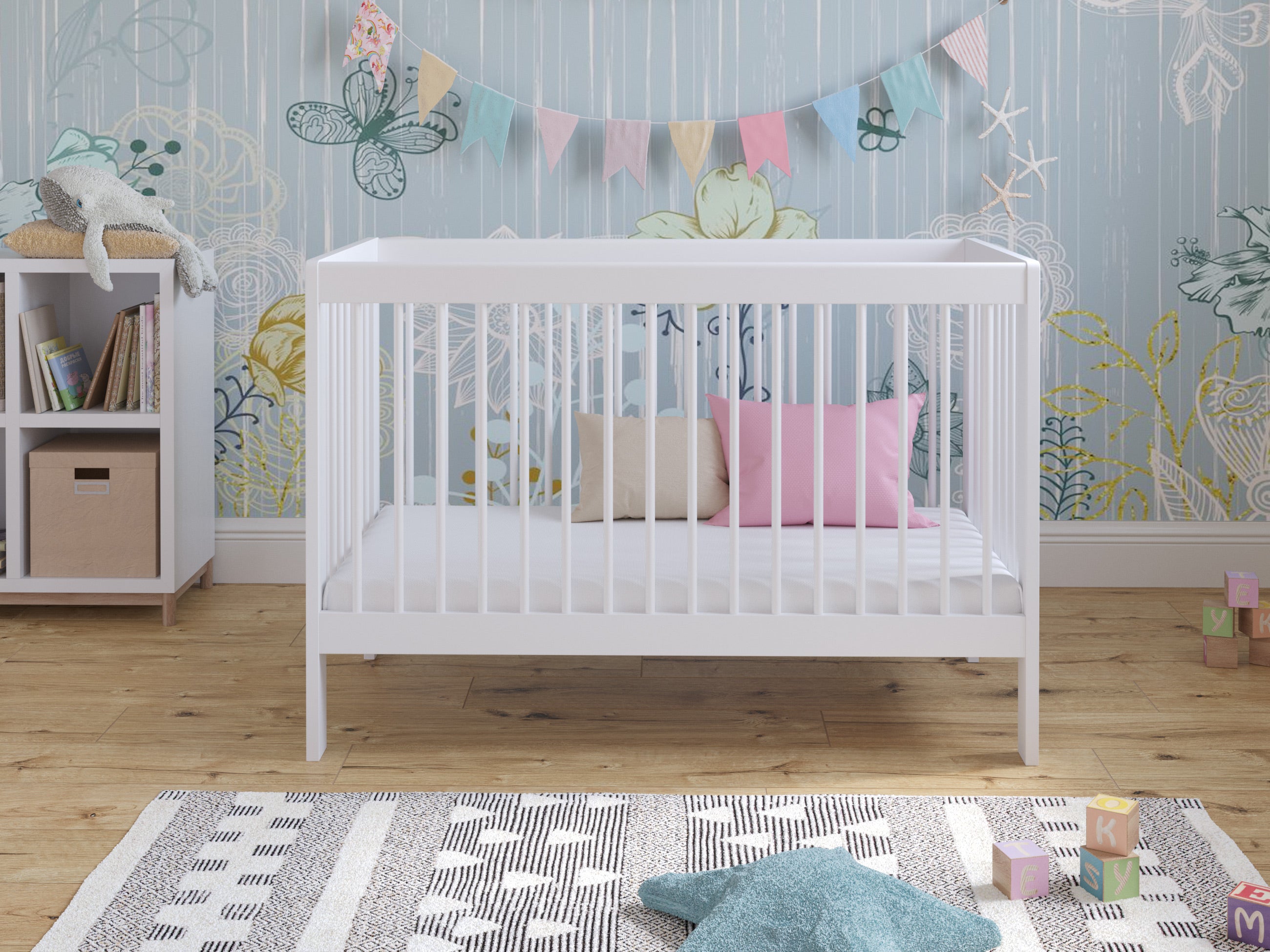 Love For Sleep baby Cot Bed LUCA Cot Bed 120x60cm