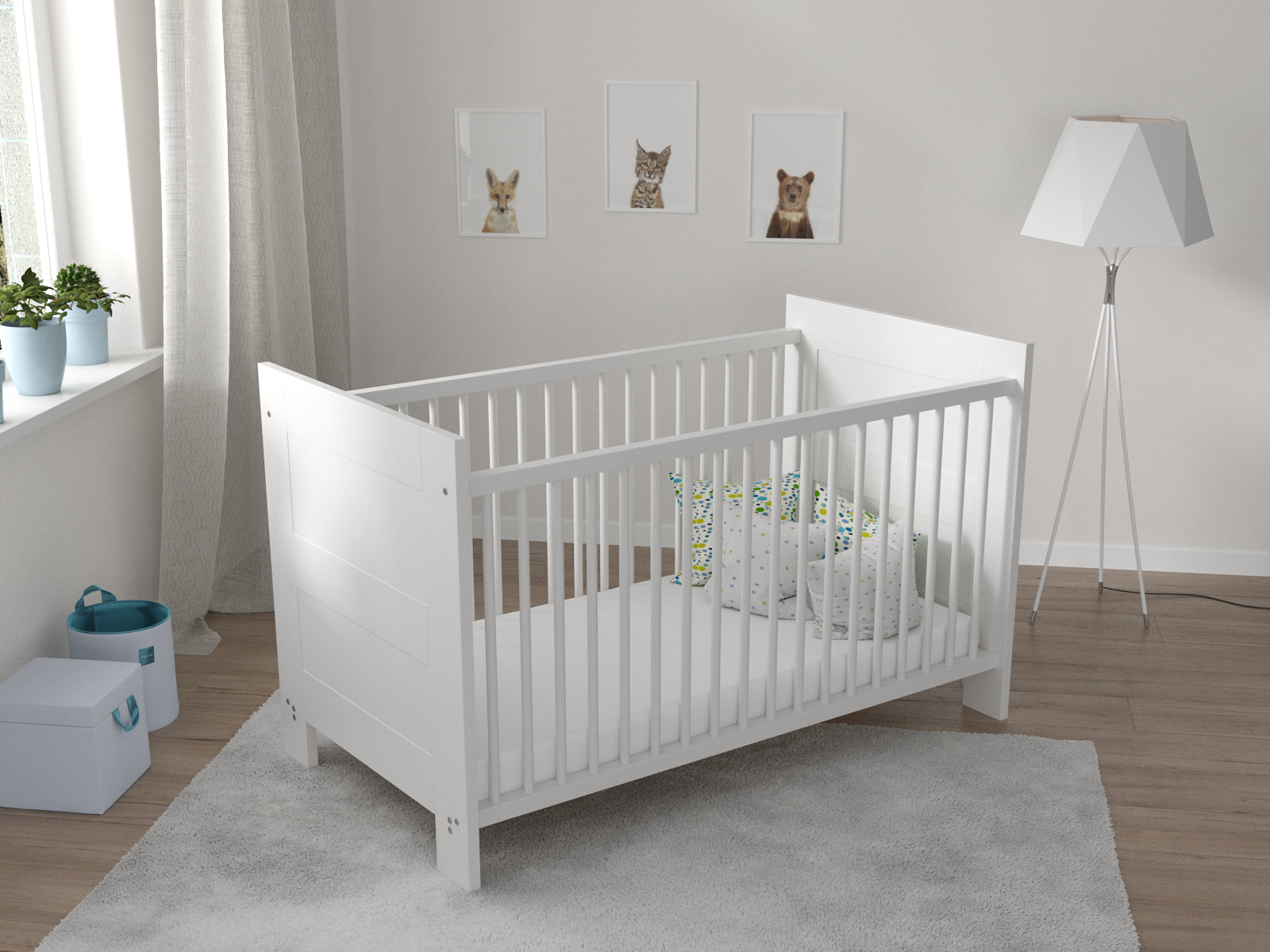 Love For Sleep baby Cot Bed LUCY Cot Bed 140x70cm