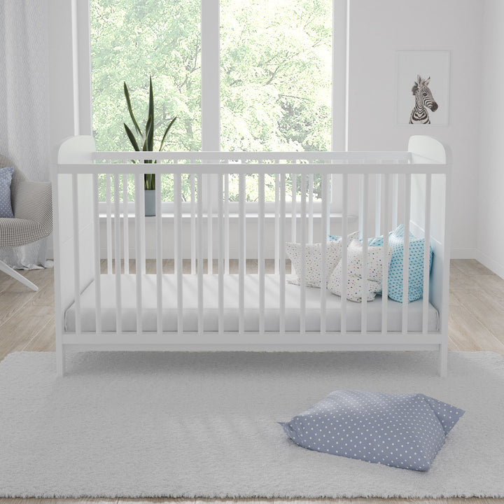 Love For Sleep baby Cot Bed White MADDOX Cot Bed 140x70cm