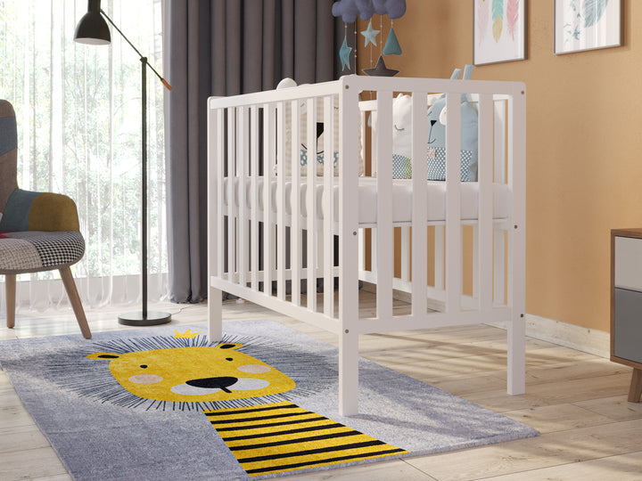Love For Sleep baby Compact Cot PARIS Compact Cot 100x50cm with Mattress