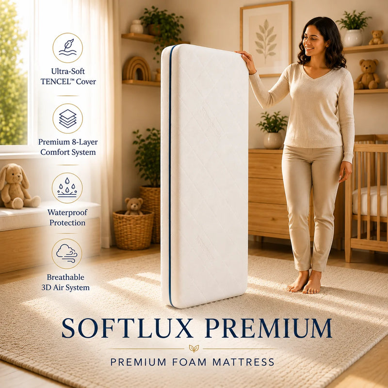 SOFTLUX PREMIUM Baby Cot Bed Mattress