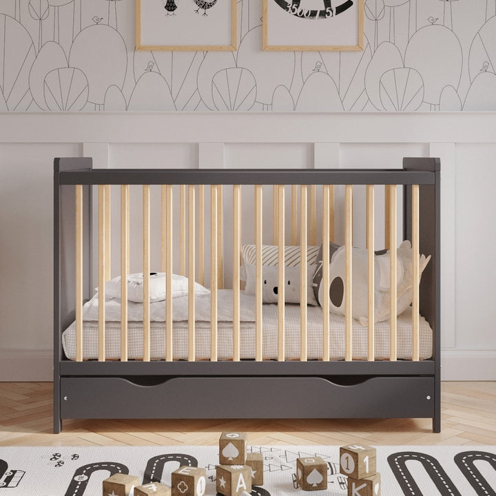 Love For Sleep baby Cot Bed TOKYO Cot Bed 120x60cm with Drawer