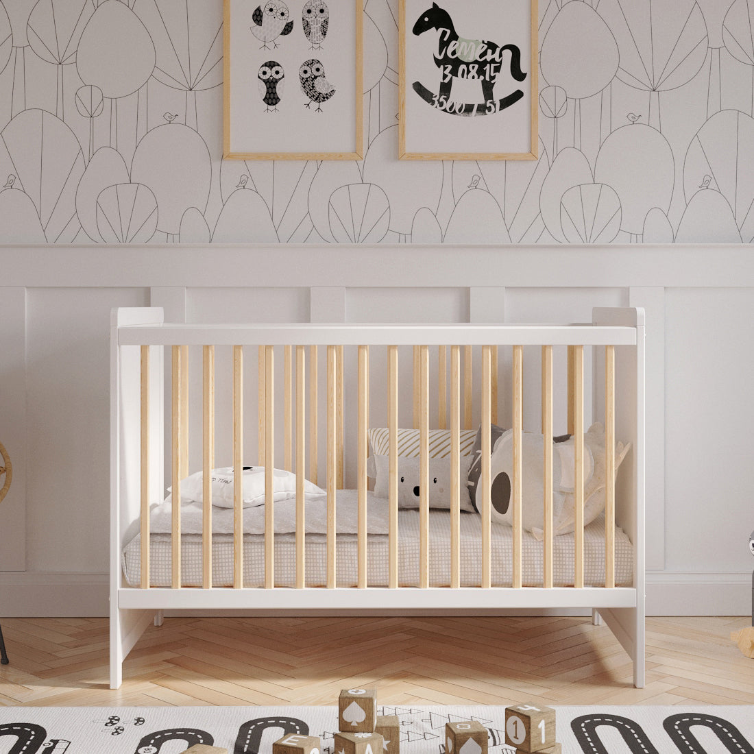 Love For Sleep baby Cot Bed TOKYO Cot Bed 120x60cm